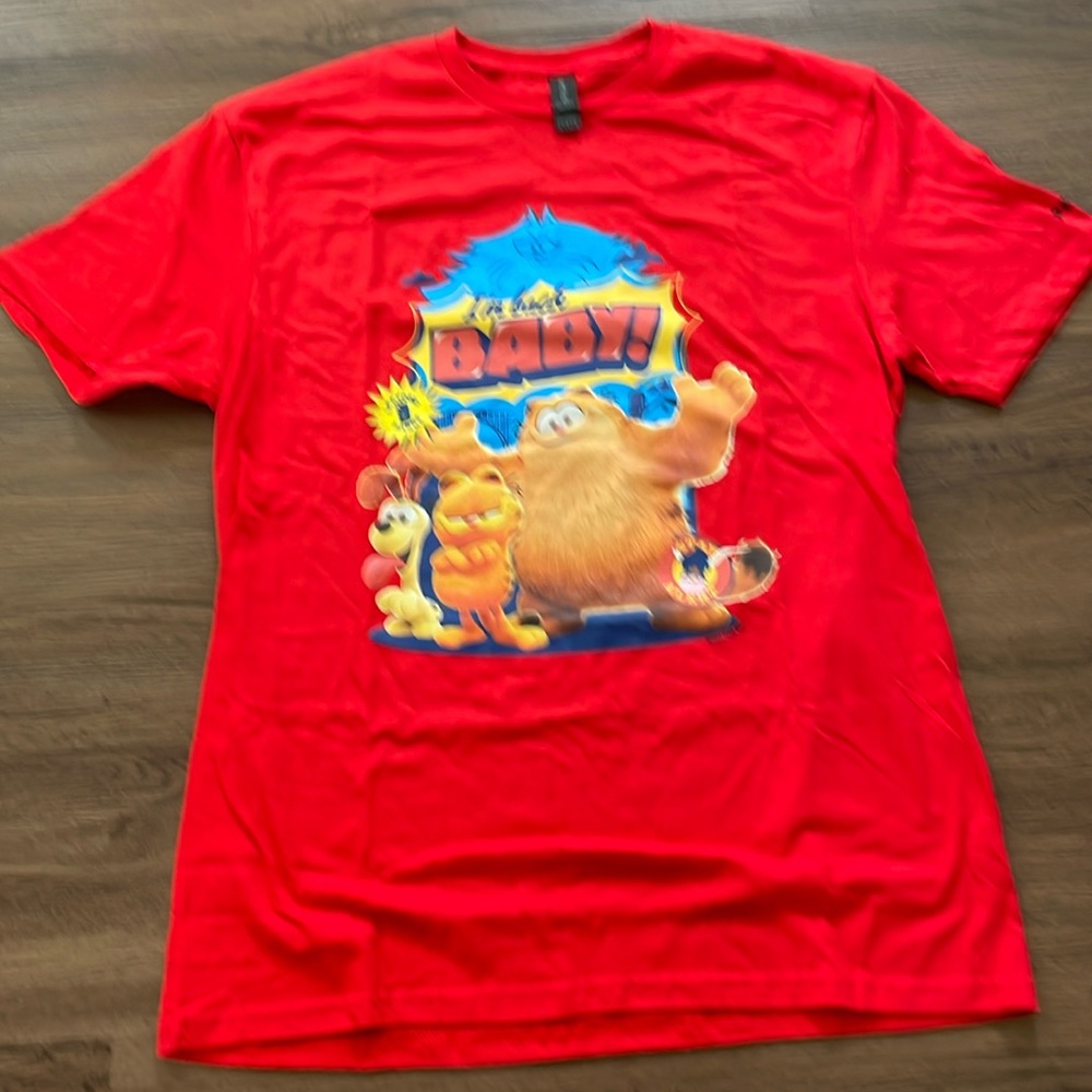 The Garfield Movie 2024 T Shirt Size Large NWOT